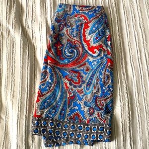 Paisley skirt